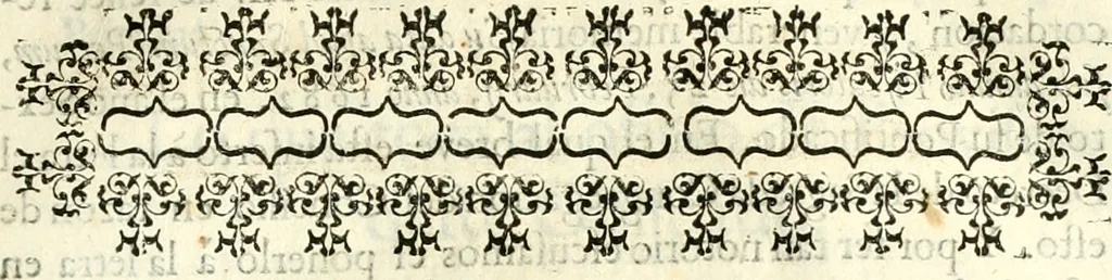 An illustration from Constituciones synodales antigvas, y modernas del obispado de Calahorra y la Calzada. Reconocidas, reformadas, y avmentadas novissamamente por Pedro de Lepe, en el synodo diocesano, qve celebro en la civdad de Logroño en el año de mil y seiscientos y noventa y ocho, 1700, leaf 342