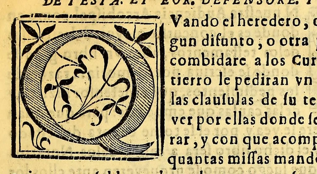 An illustration from Constituciones synodales del Arçobispado de los Reyes en el Piru. Hechas y ordenadas por el illustrissimo y reverendissimo señor don Bartholome Lobo Guerrero arçobispo de la dicha ciudad de los Reyes del Consejo de su Magestad. Y publicadas en la synodo diocesana que su señoria illustrissima celebro en la dicha ciudad en el año del Señor de 1613., 1614, leaf 109