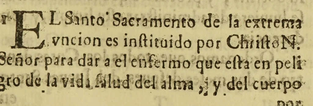 An illustration from Constituciones synodales, 1677, leaf 163