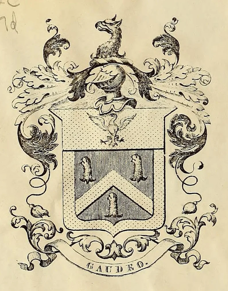 An illustration from Constituciones y ordenanças de la Vniuersidad, y Studio General de la Ciudad de los Reyes del Piru, 1602, leaf 2