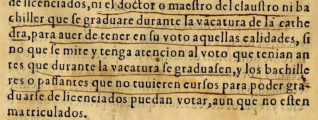 An illustration from Constituciones y ordenanças de la Vniuersidad, y Studio General de la Ciudad de los Reyes del Piru, 1602, leaf 56
