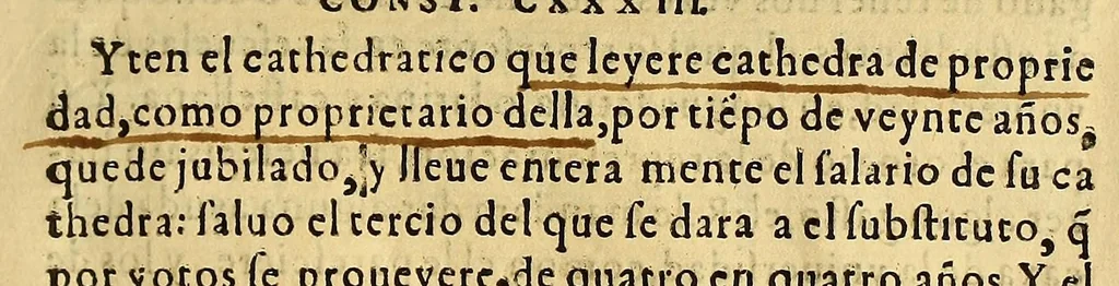 An illustration from Constituciones y ordenanças de la Vniuersidad, y Studio General de la Ciudad de los Reyes del Piru, 1602, leaf 69