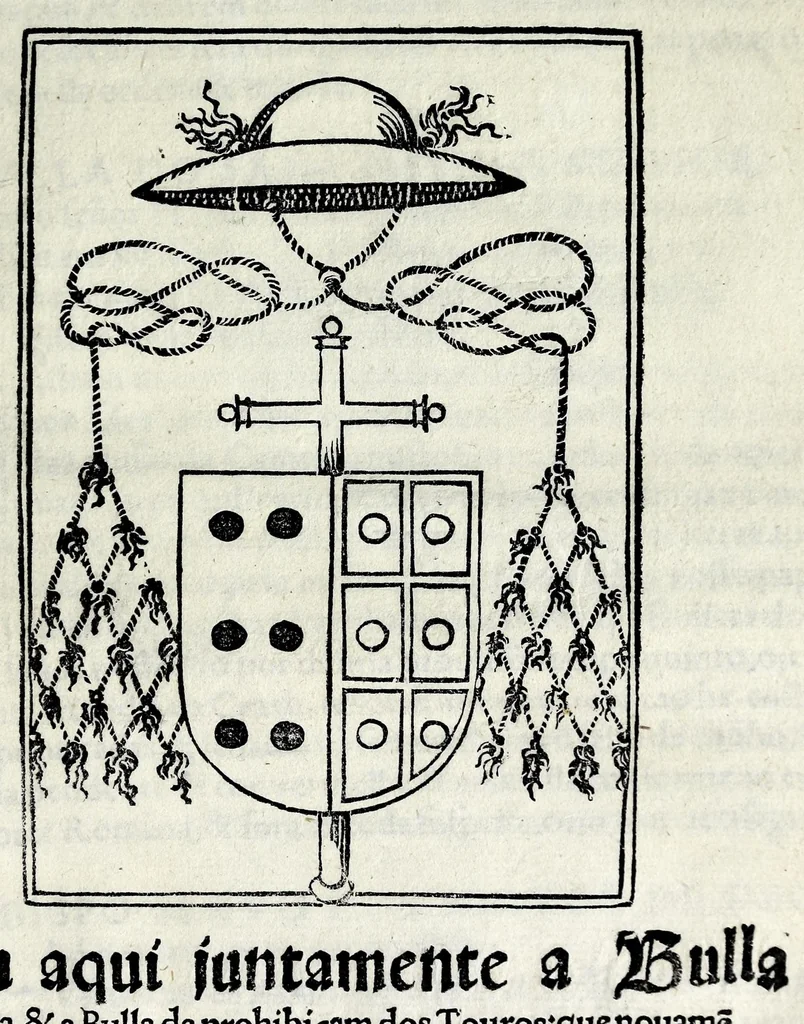 An illustration from Constituições do arcebispado Deuora : nouamente feitas por mandado do illustrissimo e reuerendissimo señor dom Ioam de Mello, arcebispo do dito arcebispado, &c, 1565, leaf 211