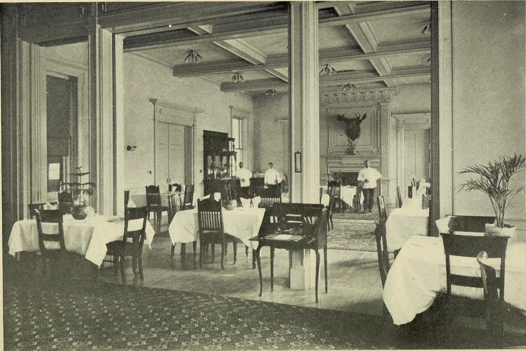 An illustration from The constitution, by-laws and house rules of the Westmoreland Club of Richmond, Va, 1916, leaf 40