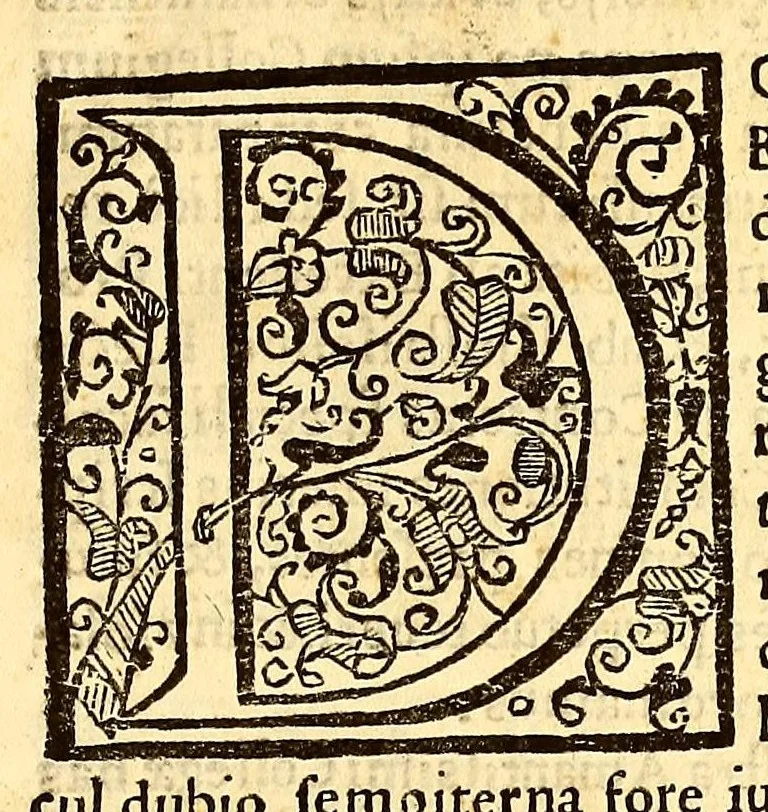 An illustration from Constitutiones huius insignis Collegij veteris Diuae Mariae omnium Sanctorum, 1646, leaf 11