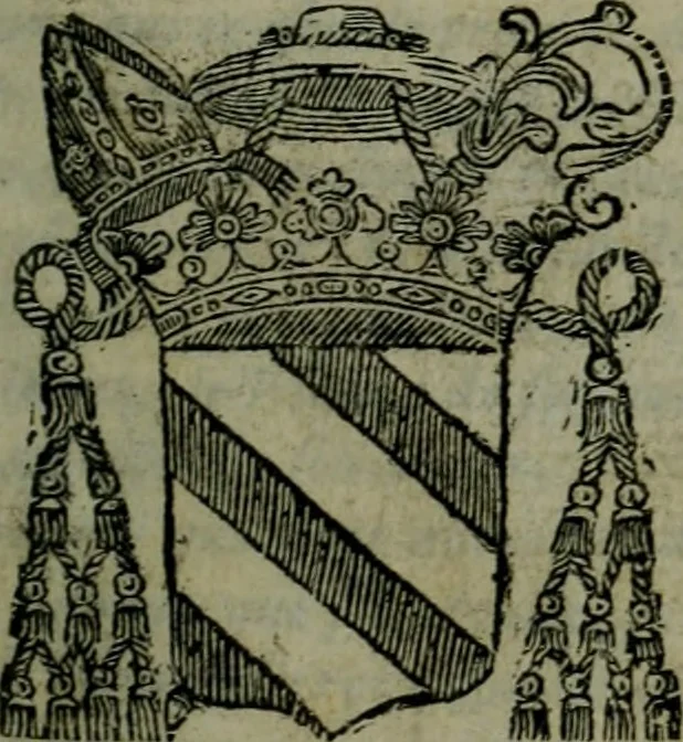 An illustration from Constitutions et instructions synodales de S. François de Sales ; mises en ordre, & augmentées par Iean d'Aranton d'Olex, 1668, leaf 4