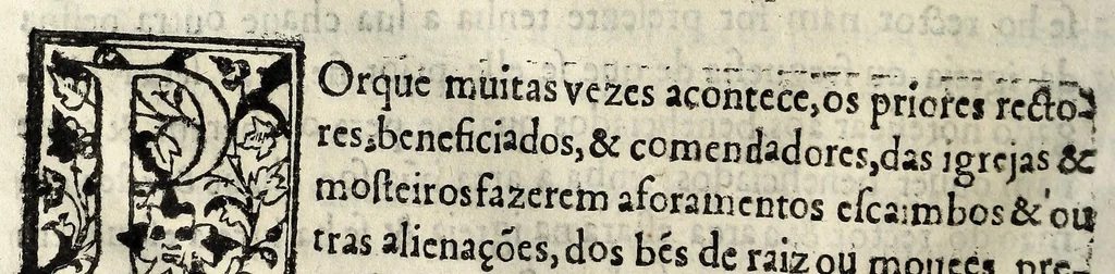An illustration from Constitvicōes do arcebispado de Lisboa : assi as antigas como as extrauagantes primeyras & segundas, 1588, leaf 120