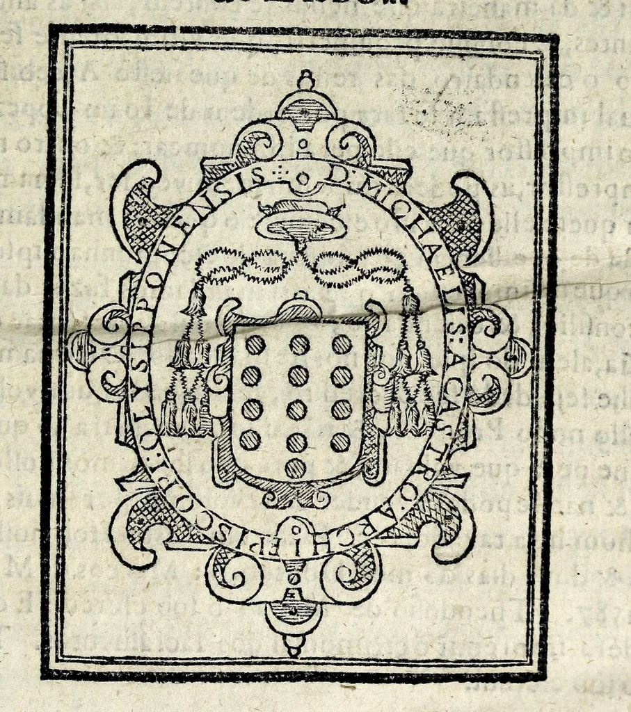 An illustration from Constitvicōes do arcebispado de Lisboa : assi as antigas como as extrauagantes primeyras & segundas, 1588, leaf 5