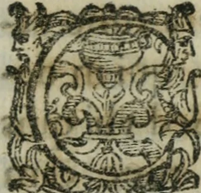 An illustration from Constitvtiones insignis, et cillegiatae ecclesiae Sancti Lavrentii Florent, 1617, leaf 74