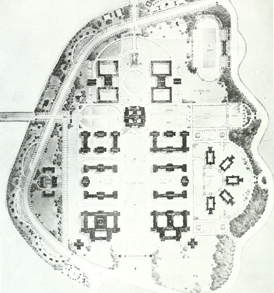 An illustration from Construction : a journal for the architectural engineering and contracting interests of Canada, 1913, leaf 107