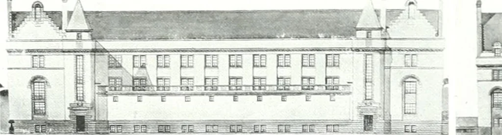 An illustration from Construction : a journal for the architectural engineering and contracting interests of Canada, 1913, leaf 110
