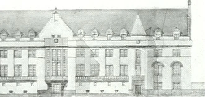 An illustration from Construction : a journal for the architectural engineering and contracting interests of Canada, 1913, leaf 110