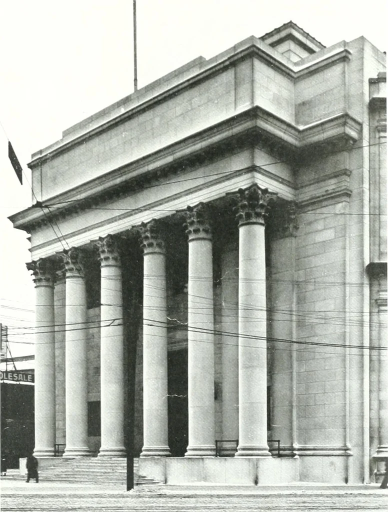 An illustration from Construction : a journal for the architectural engineering and contracting interests of Canada, 1913, leaf 134