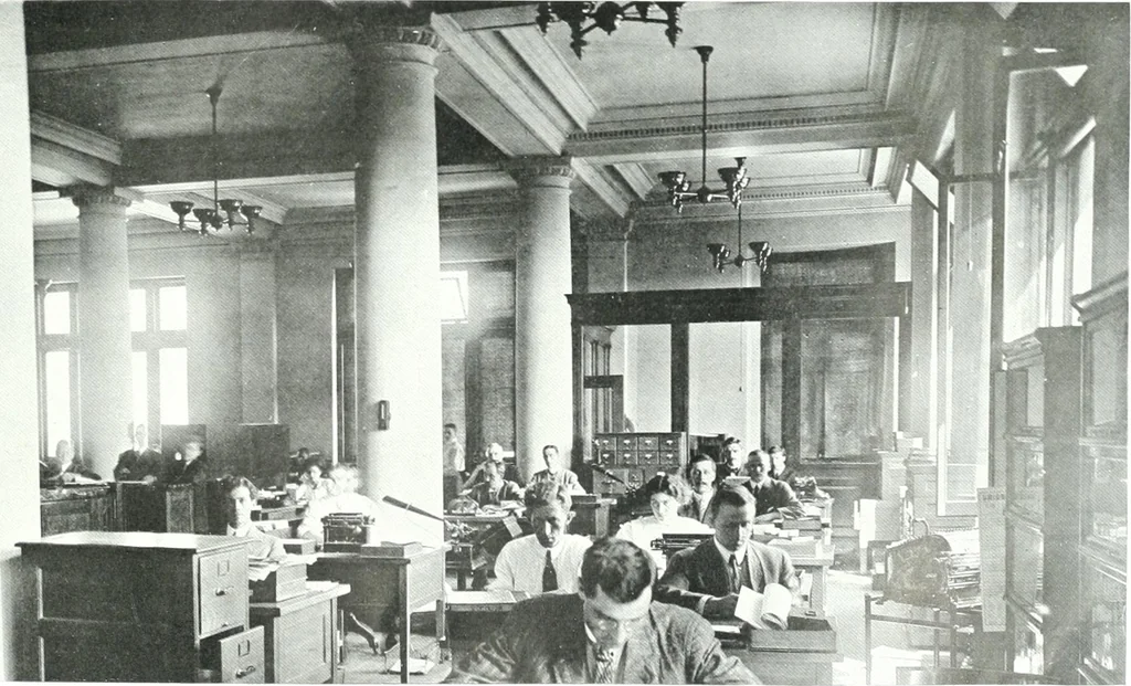 An illustration from Construction : a journal for the architectural engineering and contracting interests of Canada, 1913, leaf 142