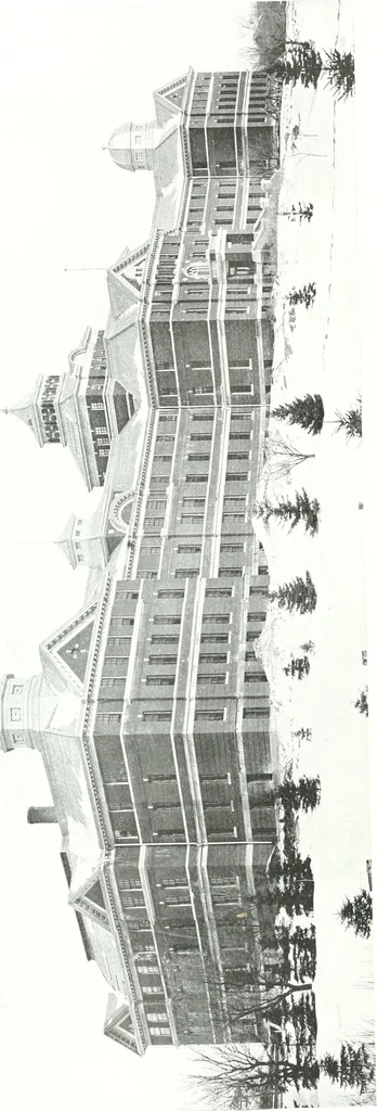 An illustration from Construction : a journal for the architectural engineering and contracting interests of Canada, 1913, leaf 143