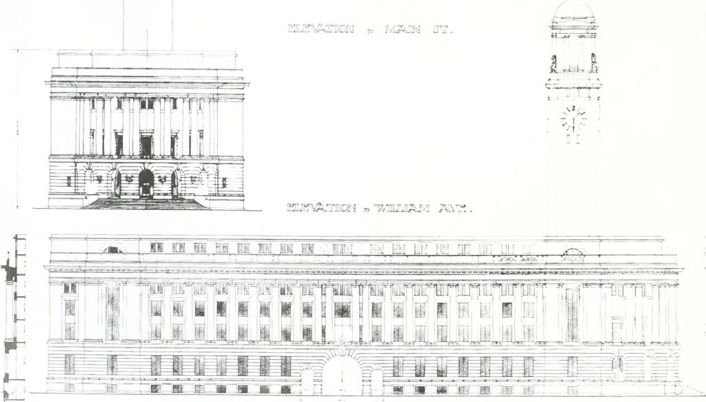 An illustration from Construction : a journal for the architectural engineering and contracting interests of Canada, 1913, leaf 153