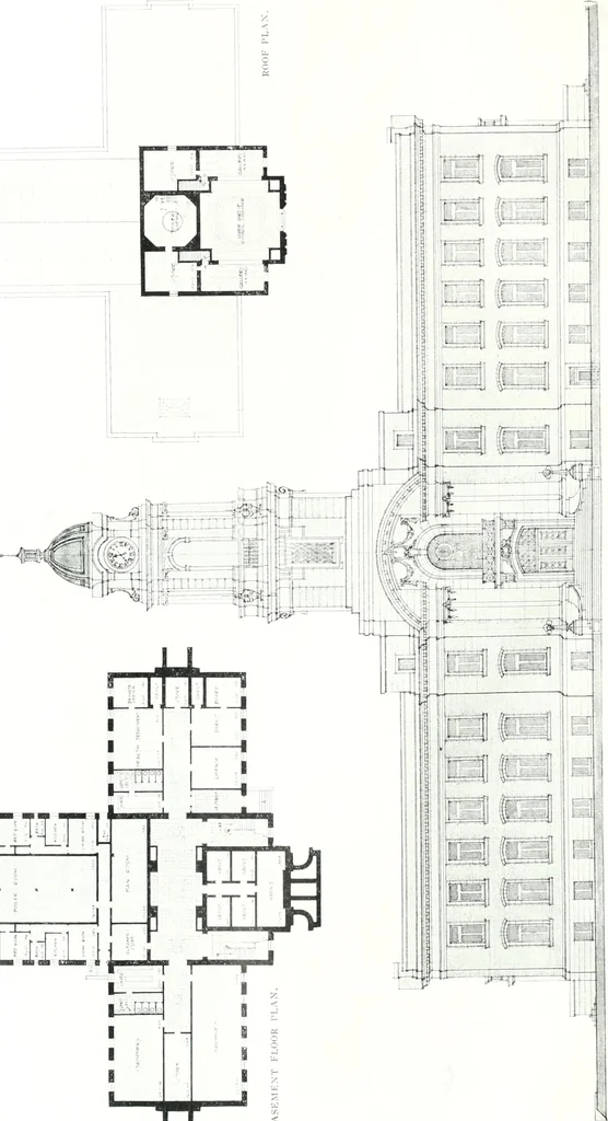 An illustration from Construction : a journal for the architectural engineering and contracting interests of Canada, 1913, leaf 17