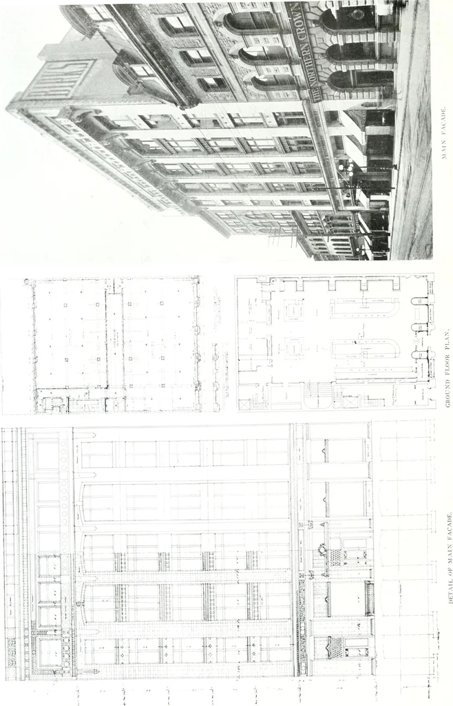 An illustration from Construction : a journal for the architectural engineering and contracting interests of Canada, 1913, leaf 175