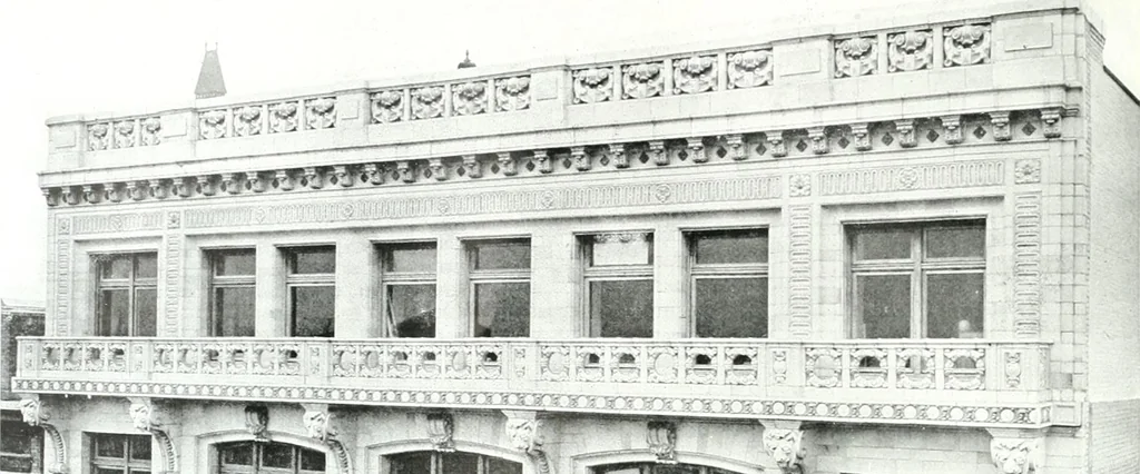 An illustration from Construction : a journal for the architectural engineering and contracting interests of Canada, 1913, leaf 177