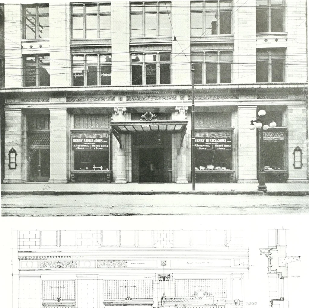 An illustration from Construction : a journal for the architectural engineering and contracting interests of Canada, 1913, leaf 178