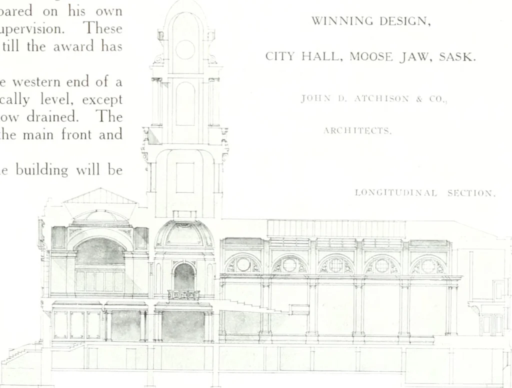 An illustration from Construction : a journal for the architectural engineering and contracting interests of Canada, 1913, leaf 18