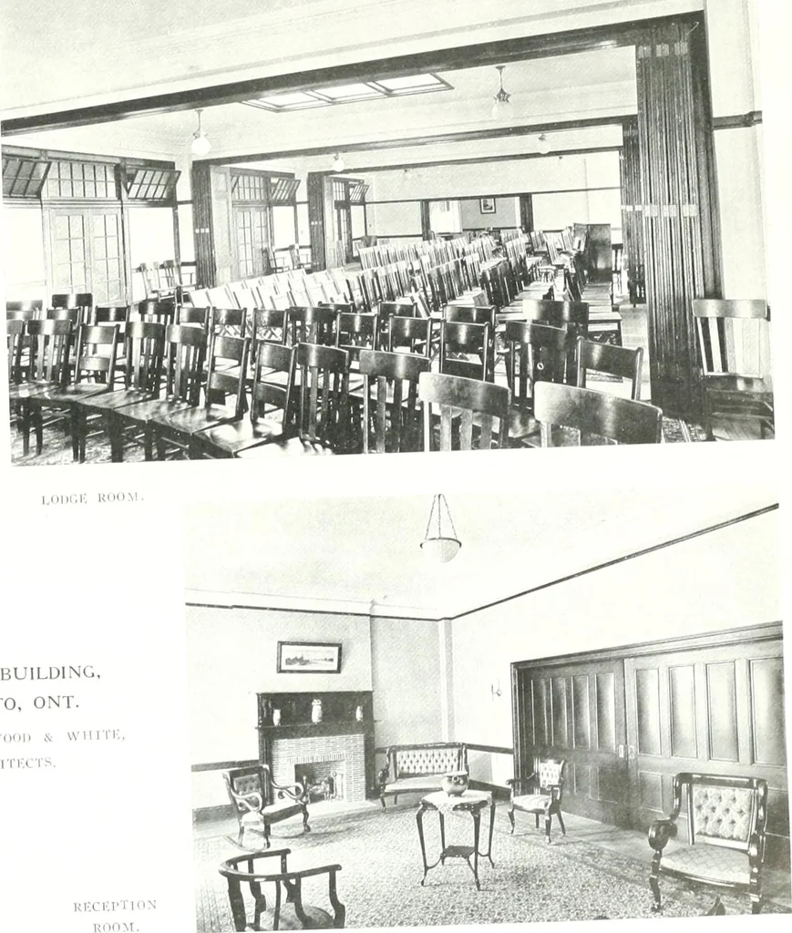 An illustration from Construction : a journal for the architectural engineering and contracting interests of Canada, 1913, leaf 190
