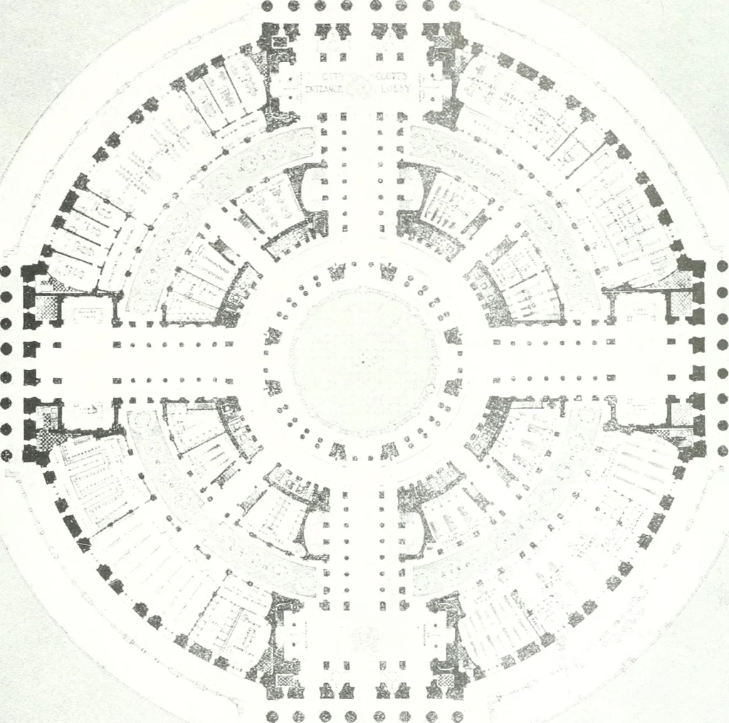 An illustration from Construction : a journal for the architectural engineering and contracting interests of Canada, 1913, leaf 204