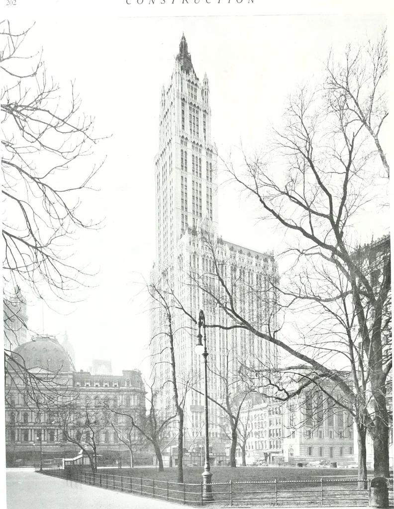 An illustration from Construction : a journal for the architectural engineering and contracting interests of Canada, 1913, leaf 205