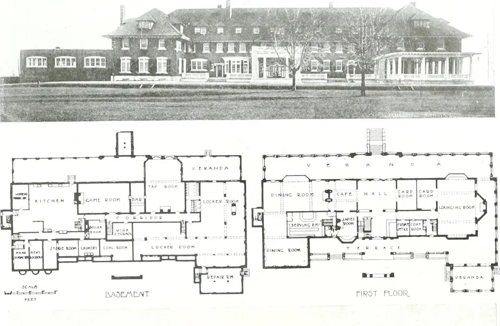 An illustration from Construction : a journal for the architectural engineering and contracting interests of Canada, 1913, leaf 207