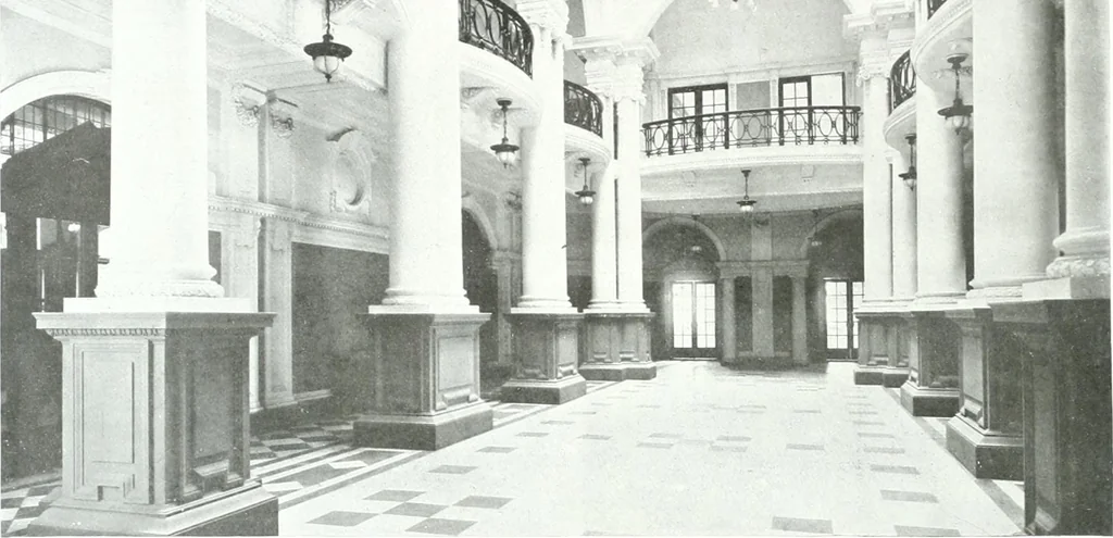 An illustration from Construction : a journal for the architectural engineering and contracting interests of Canada, 1913, leaf 209
