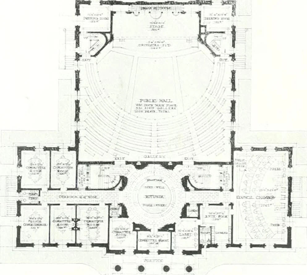 An illustration from Construction : a journal for the architectural engineering and contracting interests of Canada, 1913, leaf 21