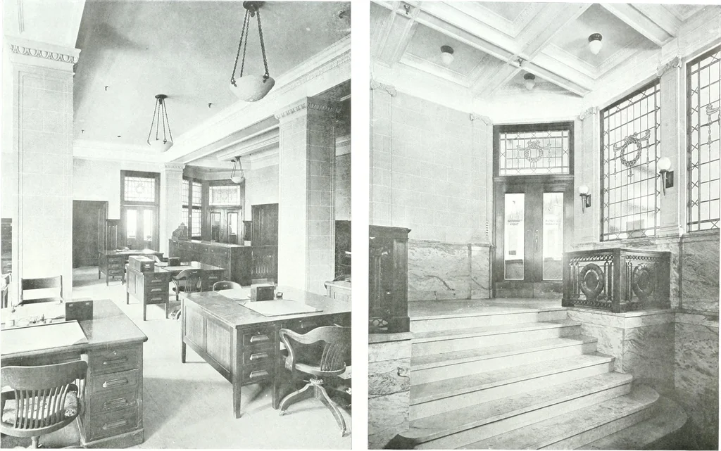 An illustration from Construction : a journal for the architectural engineering and contracting interests of Canada, 1913, leaf 217