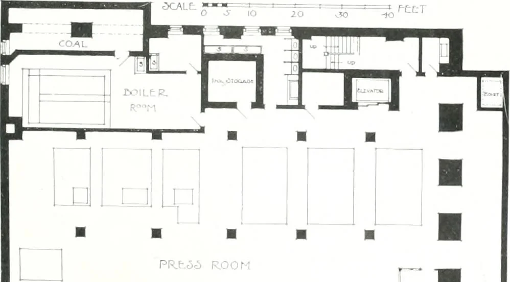 An illustration from Construction : a journal for the architectural engineering and contracting interests of Canada, 1913, leaf 218