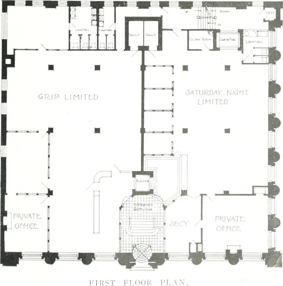 An illustration from Construction : a journal for the architectural engineering and contracting interests of Canada, 1913, leaf 218