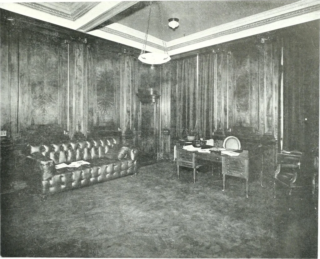 An illustration from Construction : a journal for the architectural engineering and contracting interests of Canada, 1913, leaf 220