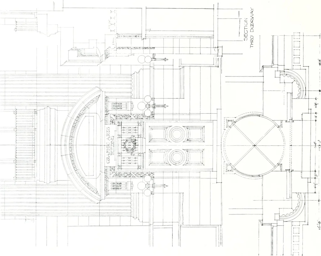 An illustration from Construction : a journal for the architectural engineering and contracting interests of Canada, 1913, leaf 223