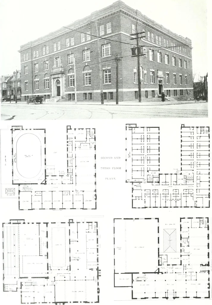 An illustration from Construction : a journal for the architectural engineering and contracting interests of Canada, 1913, leaf 23
