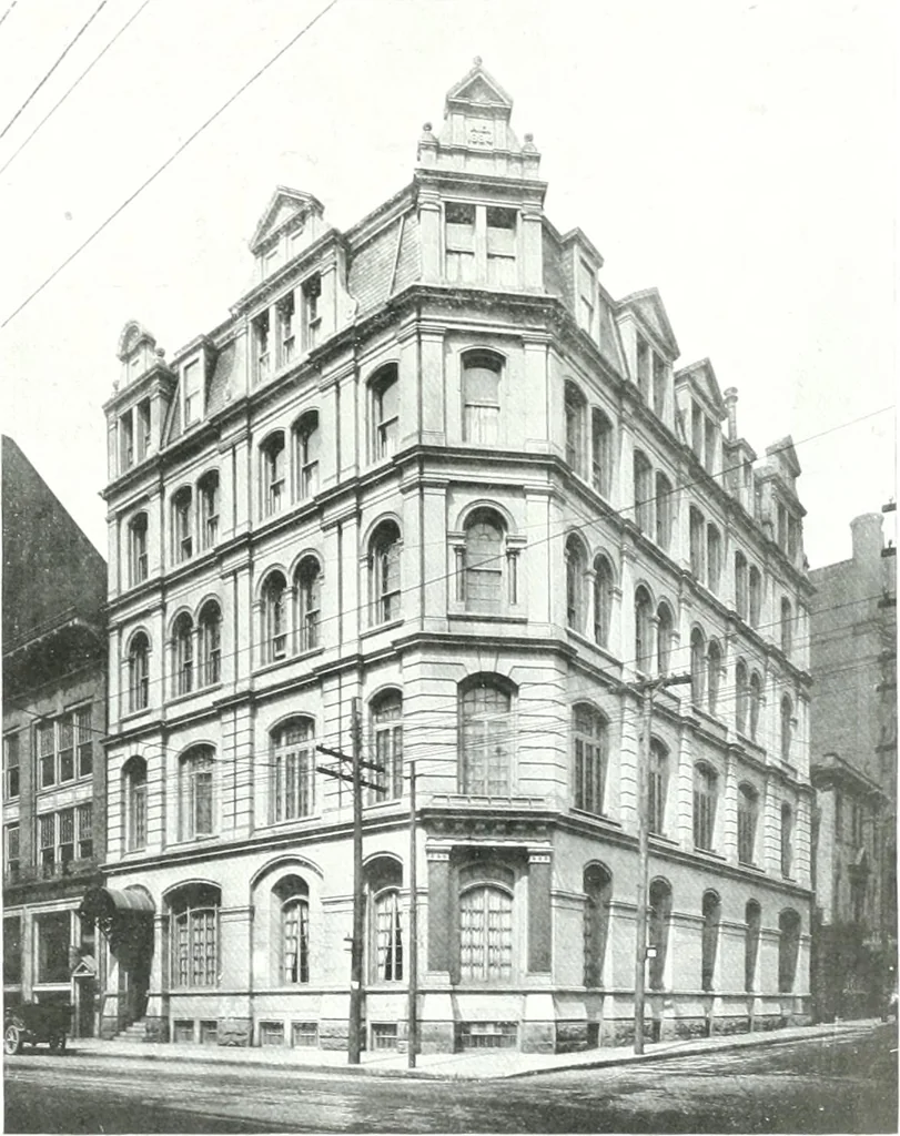 An illustration from Construction : a journal for the architectural engineering and contracting interests of Canada, 1913, leaf 230