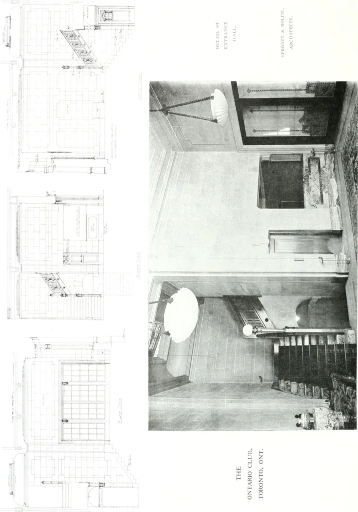 An illustration from Construction : a journal for the architectural engineering and contracting interests of Canada, 1913, leaf 237
