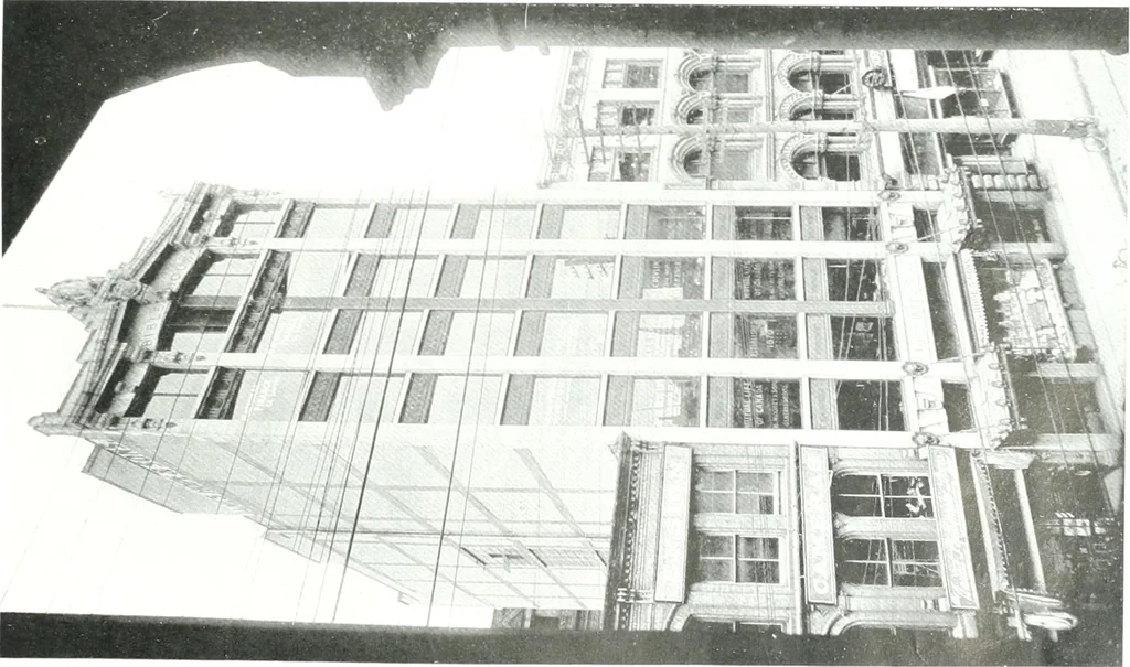 An illustration from Construction : a journal for the architectural engineering and contracting interests of Canada, 1913, leaf 240