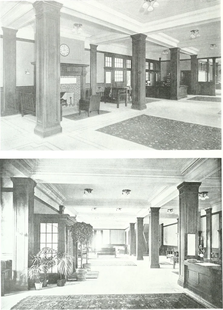 An illustration from Construction : a journal for the architectural engineering and contracting interests of Canada, 1913, leaf 25