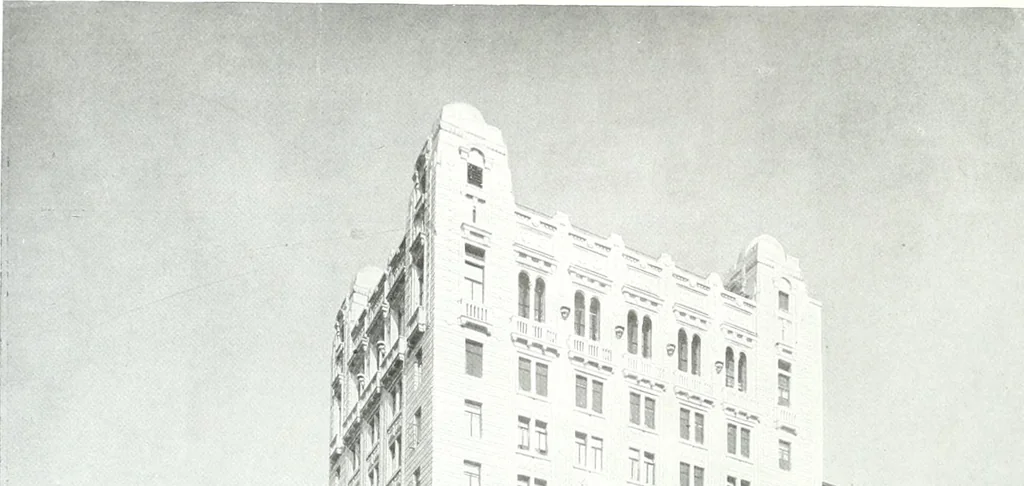 An illustration from Construction : a journal for the architectural engineering and contracting interests of Canada, 1913, leaf 293