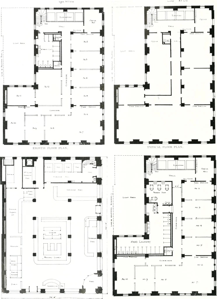 An illustration from Construction : a journal for the architectural engineering and contracting interests of Canada, 1913, leaf 297