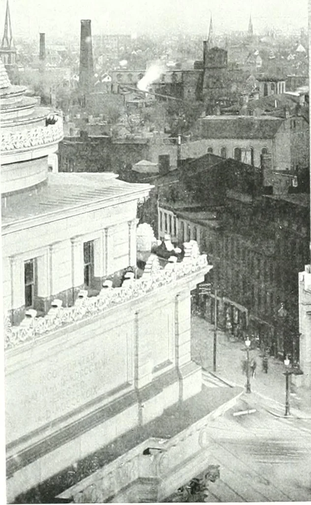 An illustration from Construction : a journal for the architectural engineering and contracting interests of Canada, 1913, leaf 322