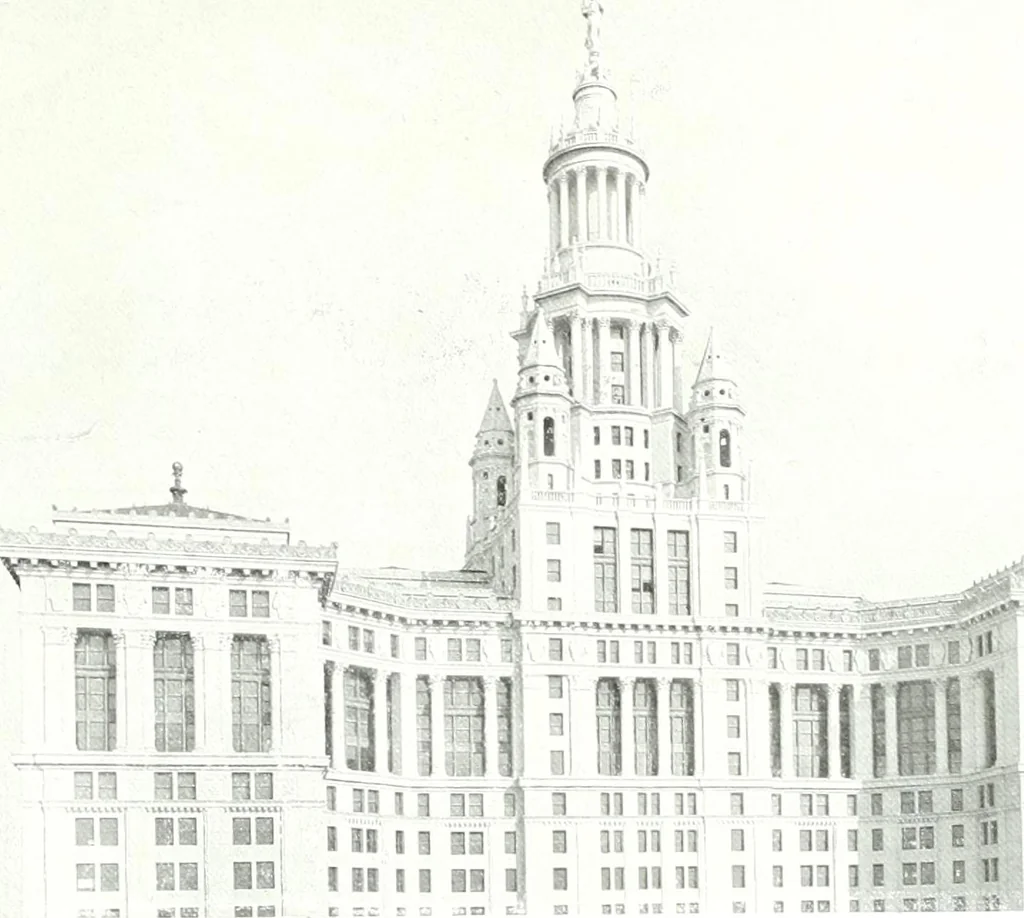 An illustration from Construction : a journal for the architectural engineering and contracting interests of Canada, 1913, leaf 326