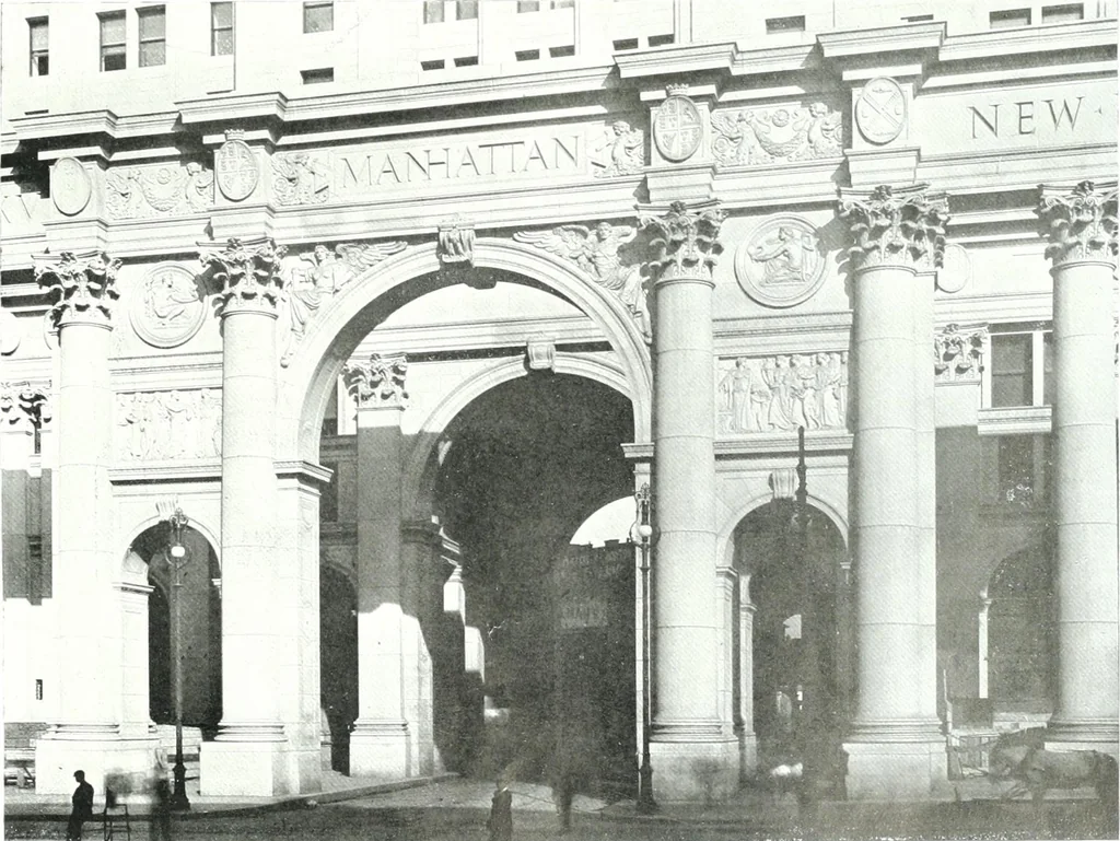 An illustration from Construction : a journal for the architectural engineering and contracting interests of Canada, 1913, leaf 326