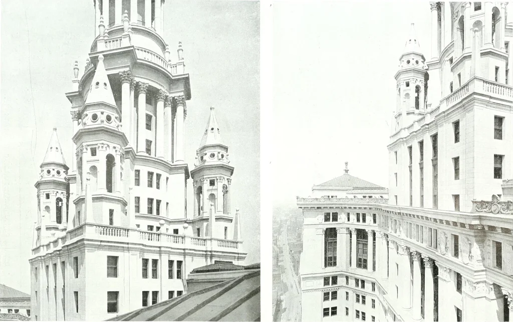 An illustration from Construction : a journal for the architectural engineering and contracting interests of Canada, 1913, leaf 327
