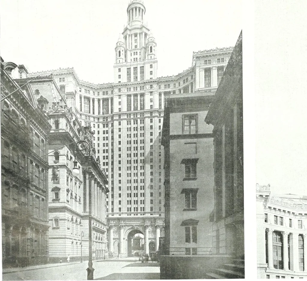 An illustration from Construction : a journal for the architectural engineering and contracting interests of Canada, 1913, leaf 328