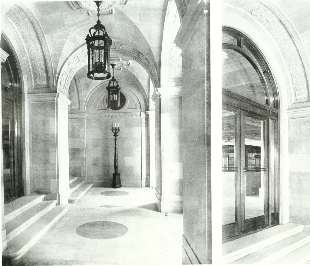 An illustration from Construction : a journal for the architectural engineering and contracting interests of Canada, 1913, leaf 355