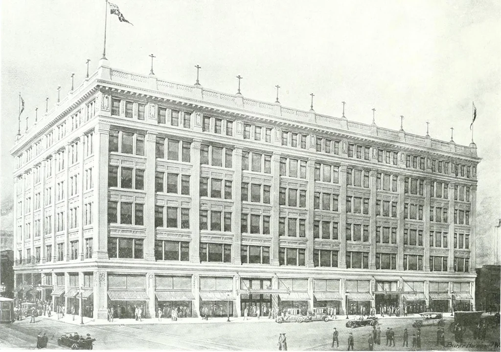 An illustration from Construction : a journal for the architectural engineering and contracting interests of Canada, 1913, leaf 383